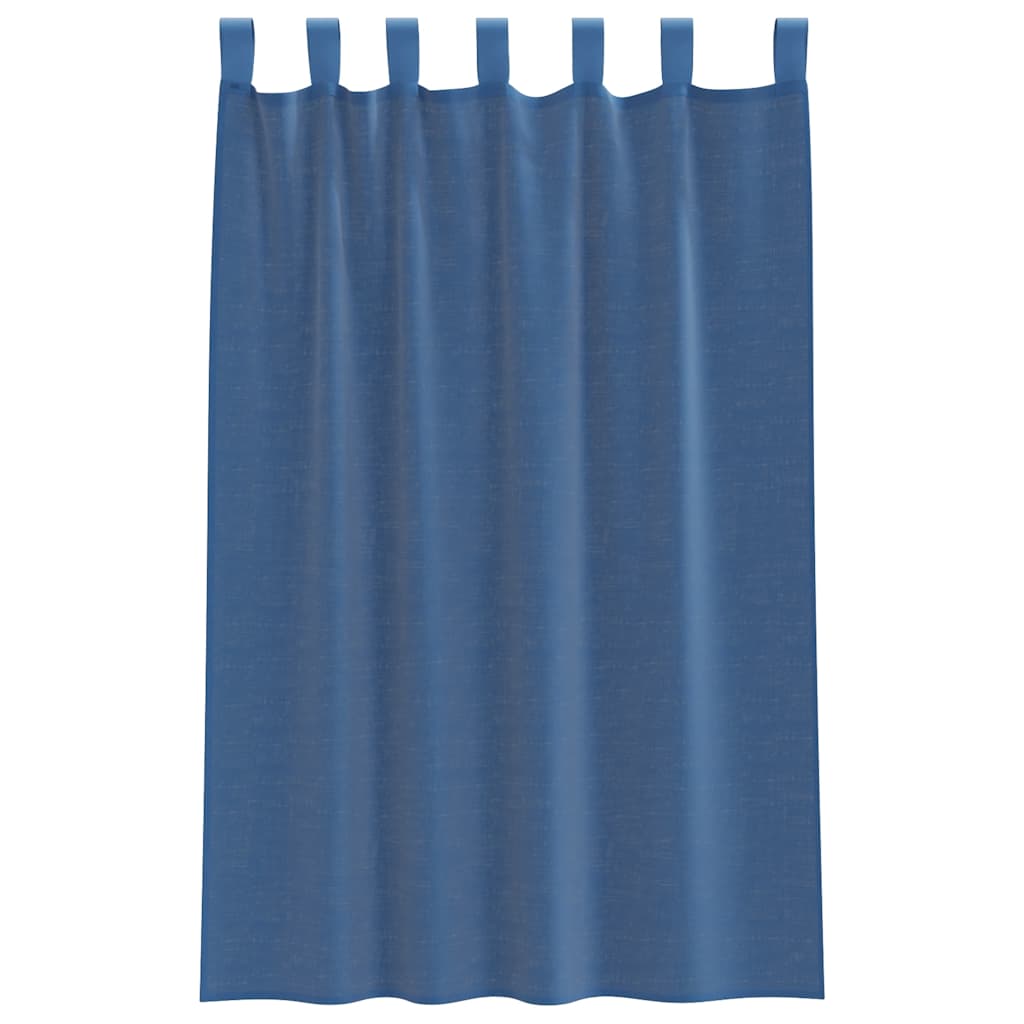 Voile Vorhänge mit Ösen 2 Stk. Apfelgrün 140x140 cm
