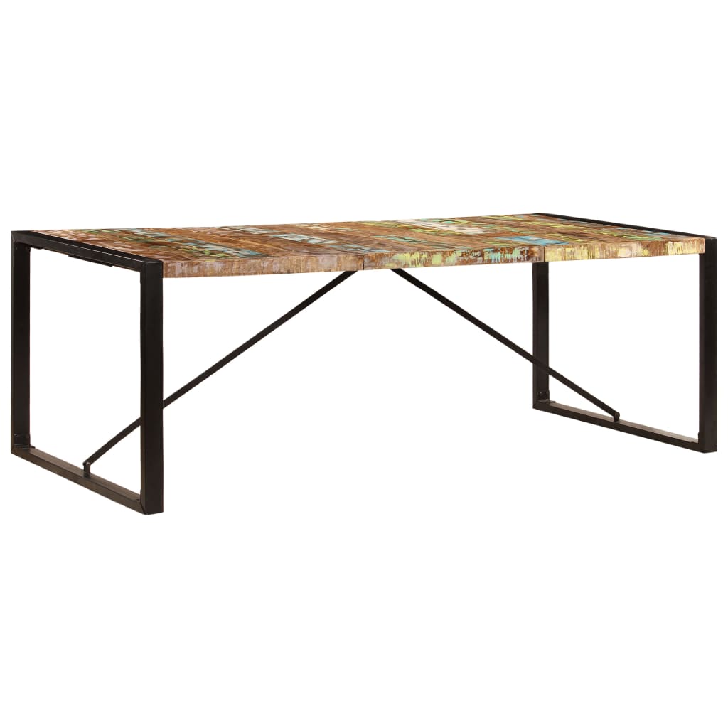 Esstisch 220x100x75 cm Massivholz Akazie