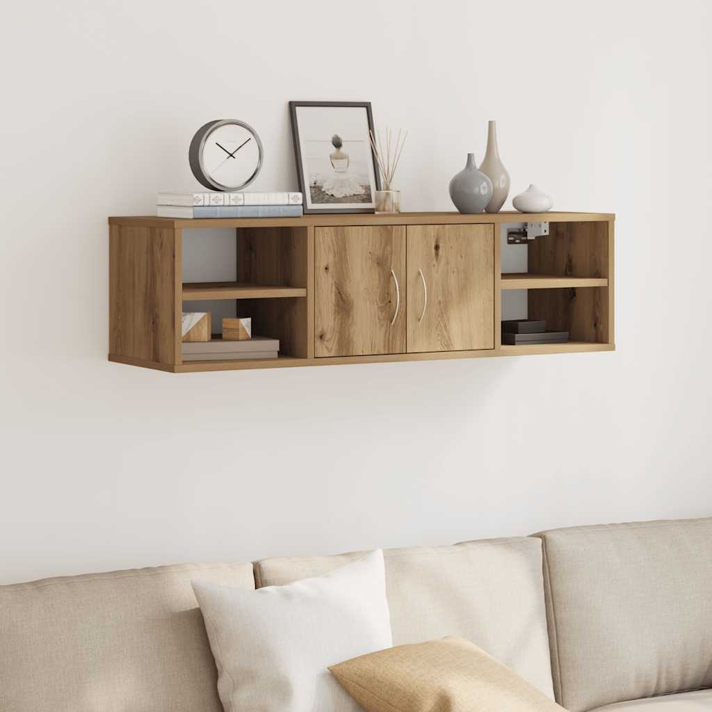 Wandregal Weiß 102x30x29 cm Holzwerkstoff