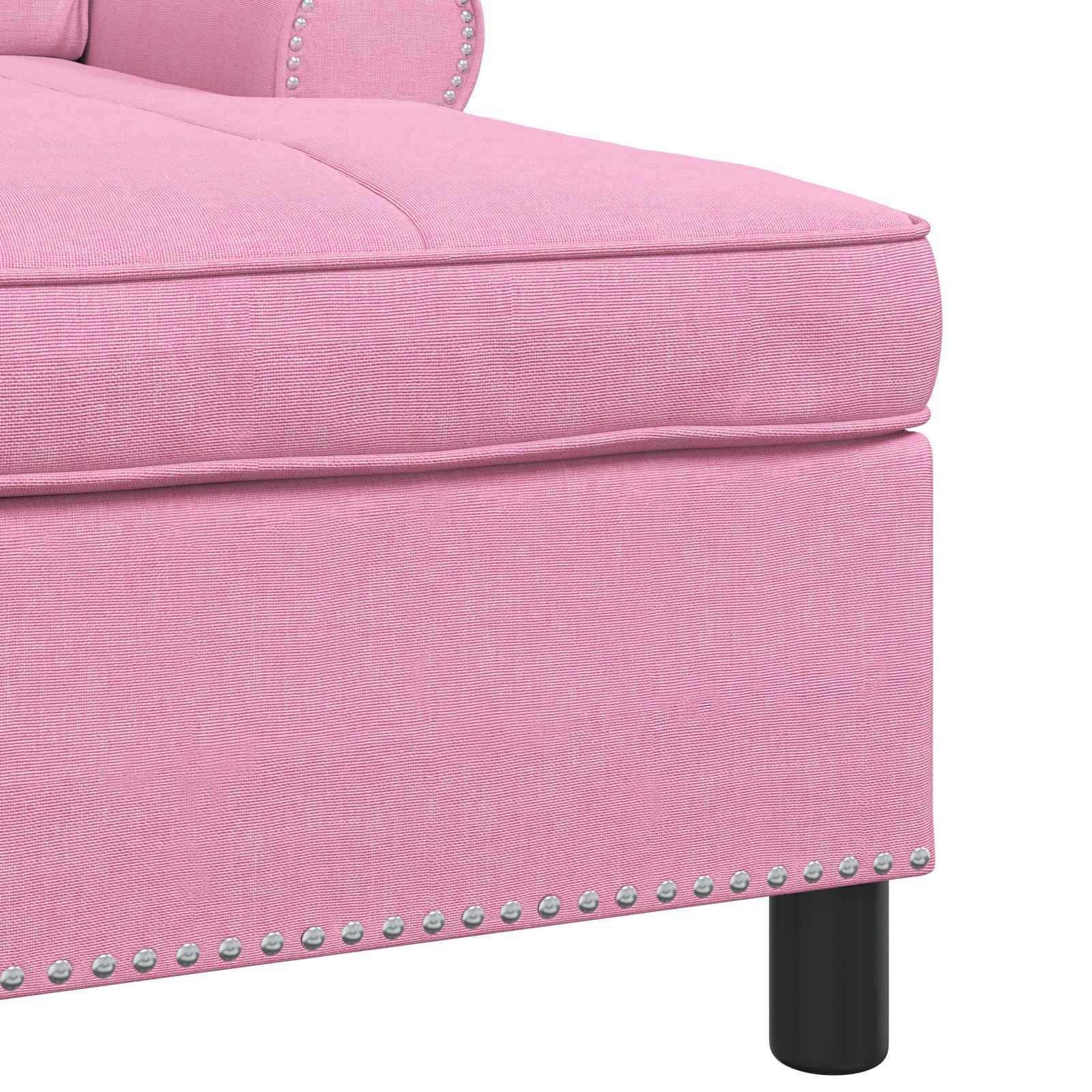 Lounge-Liege mit Kissen Hellgrau 91 x 157 x 91 cm Stoff