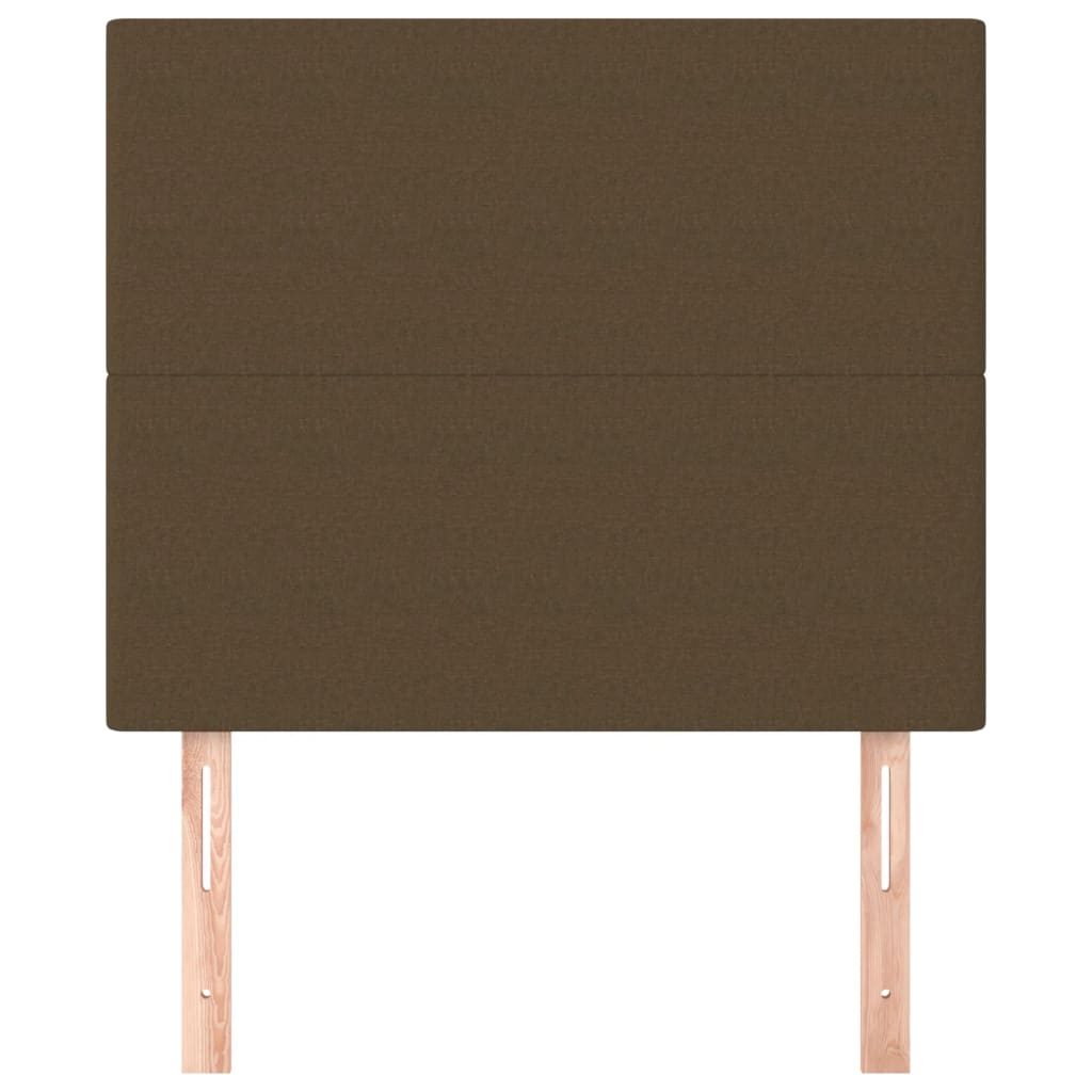 Kopfteil Hellgrau 80x5x118/128 cm Stoff