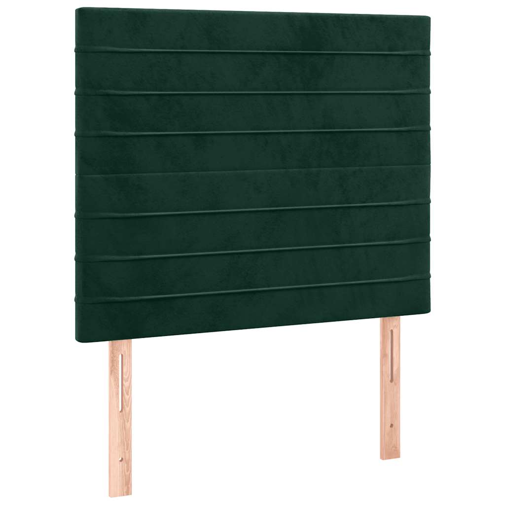 Kopfteil Hellgrau 80x5x118/128 cm Samt
