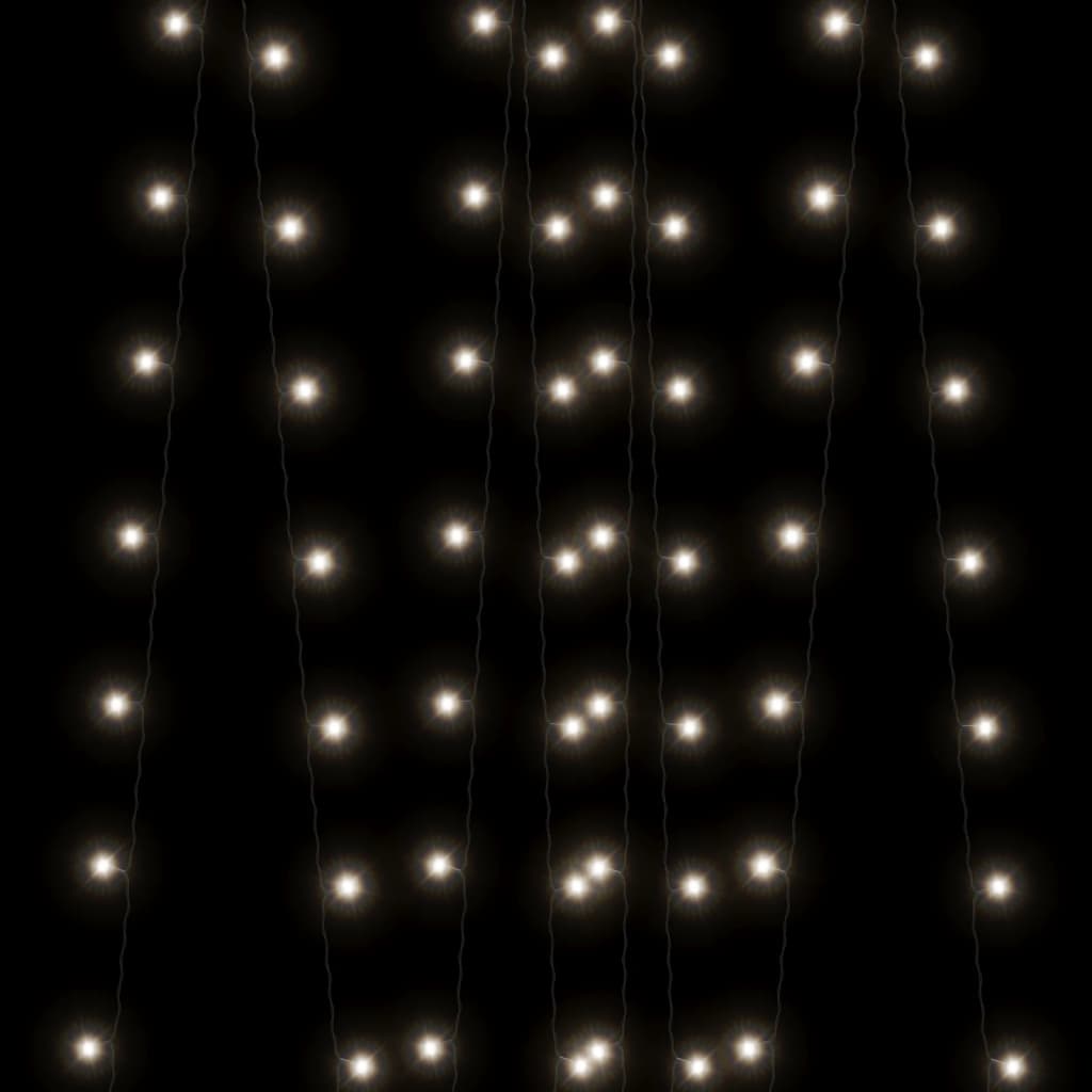 Solar-Lichterkette 2 Stk. 2x200 LED Blau Innen Außen