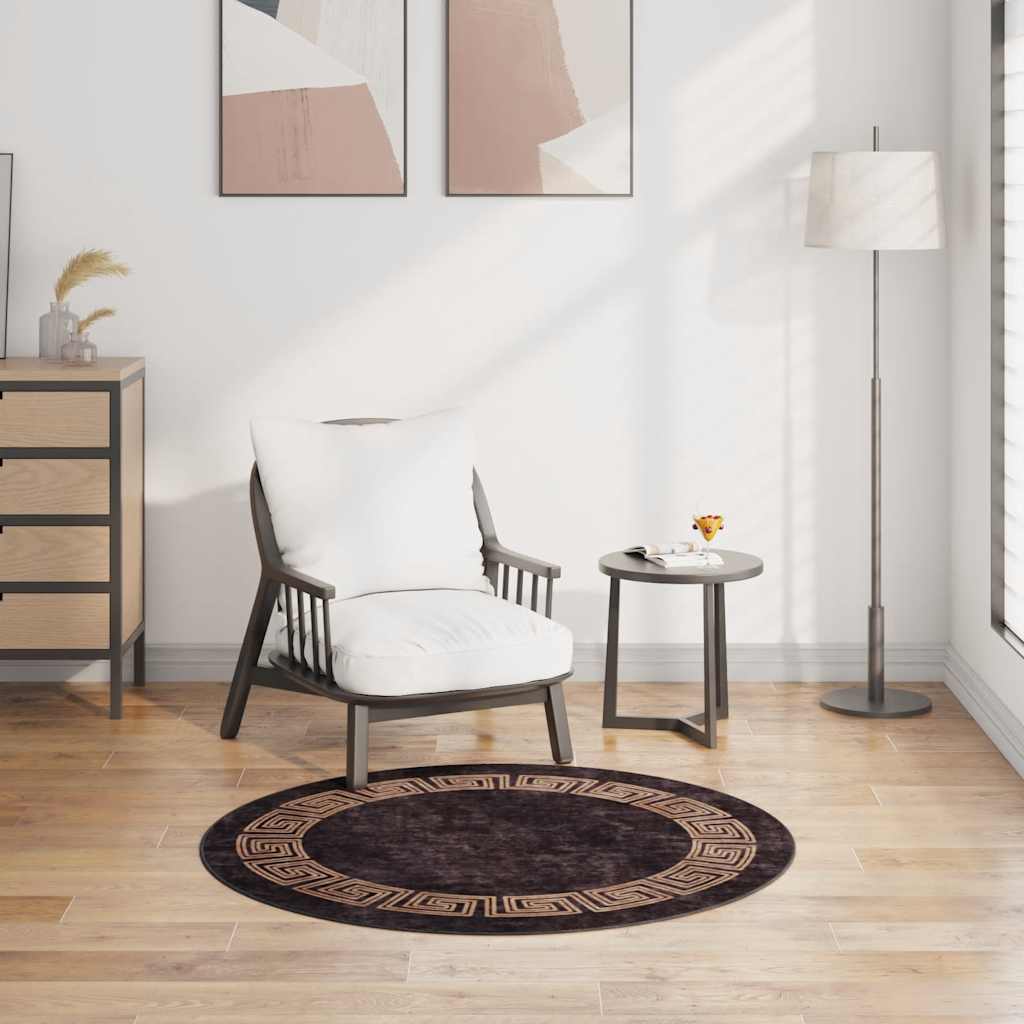 Teppich Waschbar Mehrfarbig 160x230 cm
