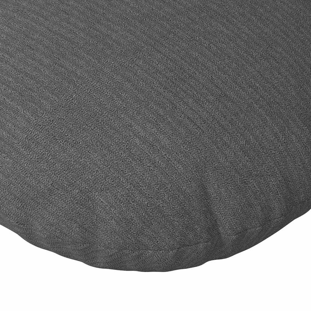 Sitzkissen 2 pcs Hellgrau Ø30 x 13 cm Cordstoff