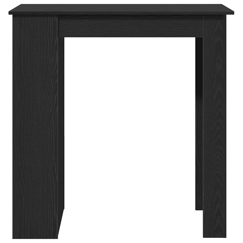 Bartisch mit Ablagefläche Weiß 102x50x103,5 cm Holzwerkstoff