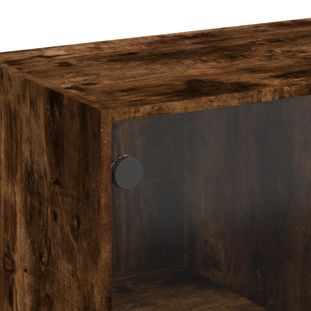 Bücherschrank mit Türen Weiß 136x37x142 cm Holzwerkstoff