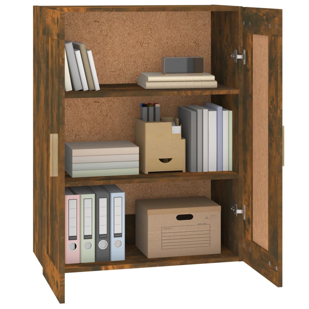 Wandschrank Weiß 69,5x32,5x90 cm Holzwerkstoff