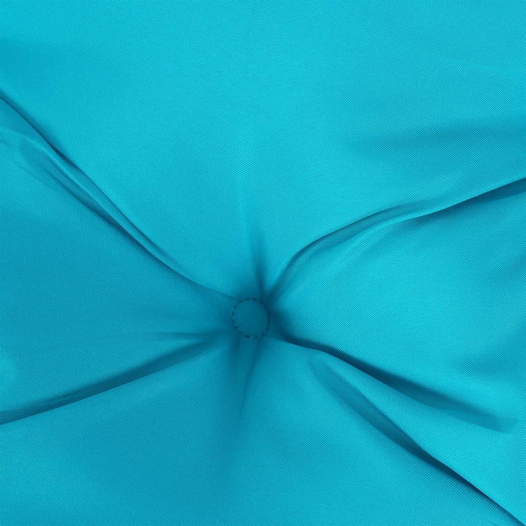 Palettenkissen Blau Weiß Gestreift 58x58x10 cm Oxford-Gewebe