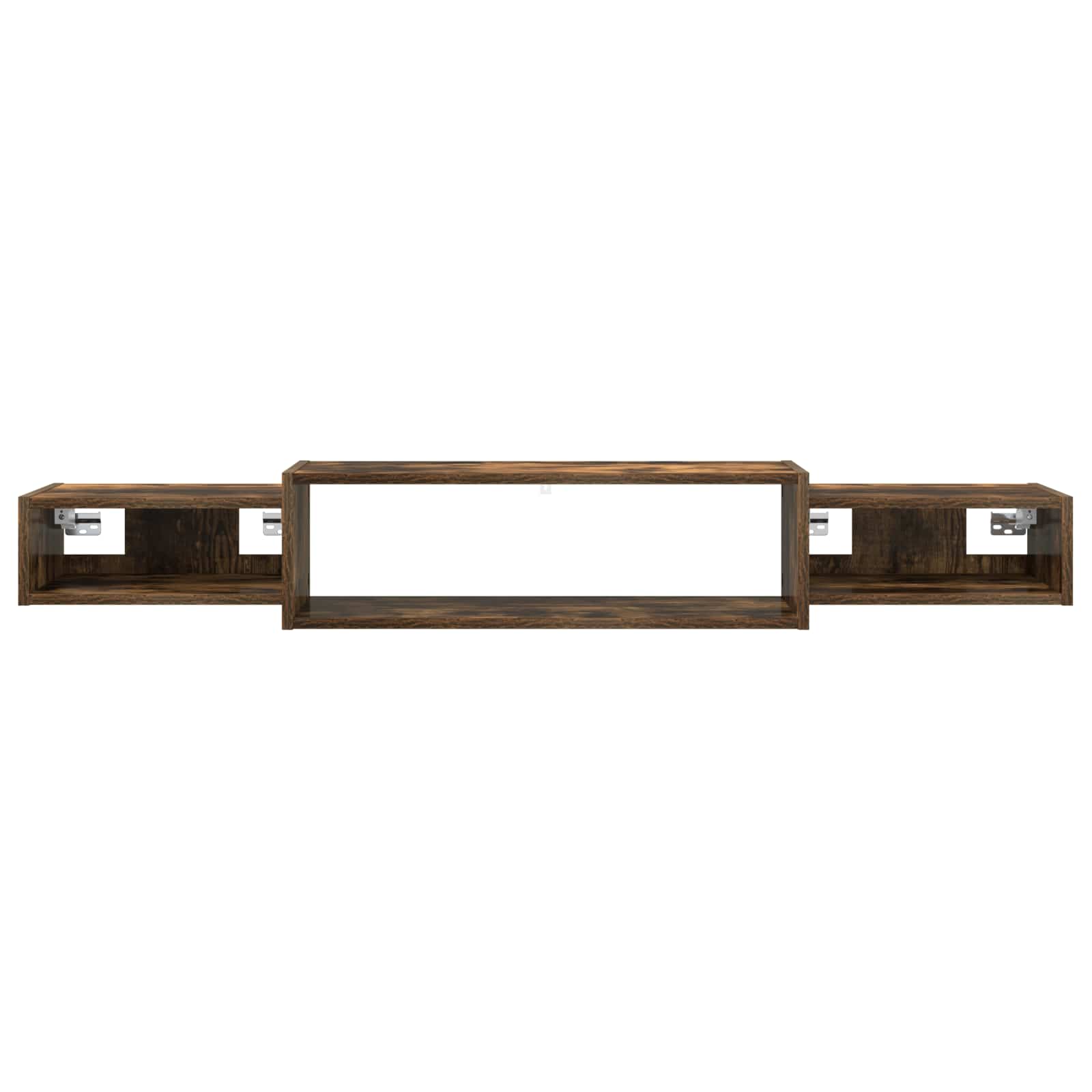 Wandmontierter TV-Schrank Wandhalterung Weiß 140 x 28 x 21 cm