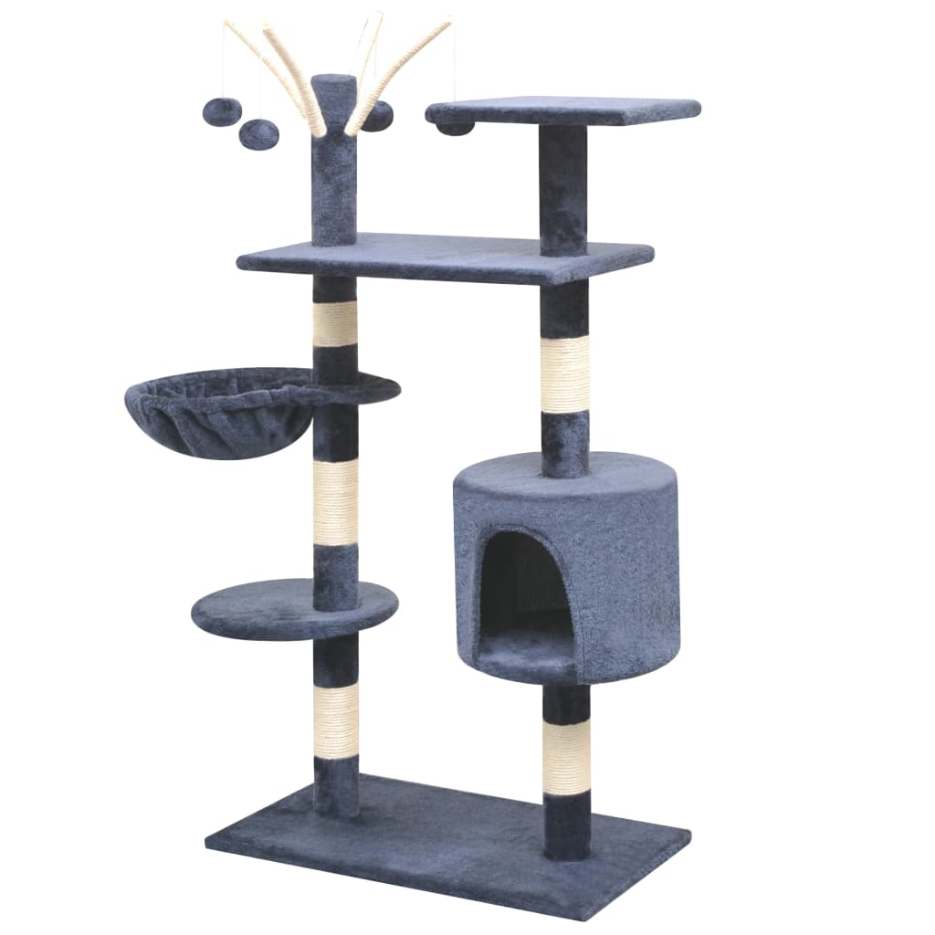 Katzen-Kratzbaum Sisal 125 cm Beige