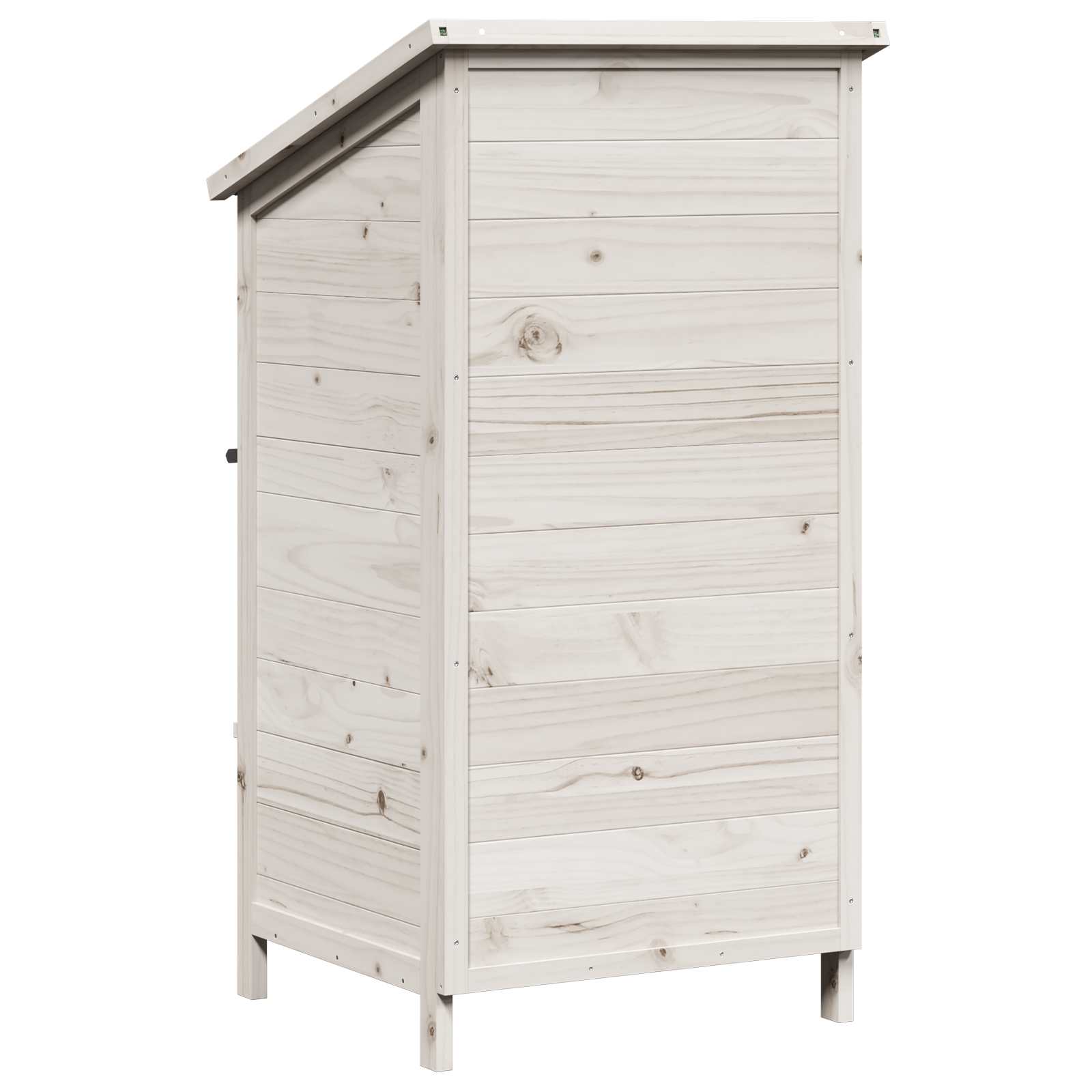 Gartenschuppen Natur 59 x 56 x 113,5 cm Massivholz aus Fichte
