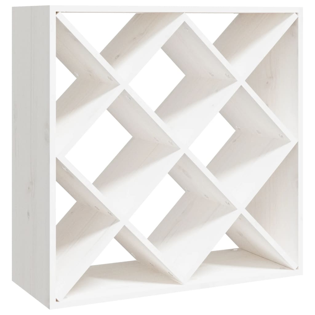Weinschrank 56 x 25 x 56 cm Massivholz Kiefer