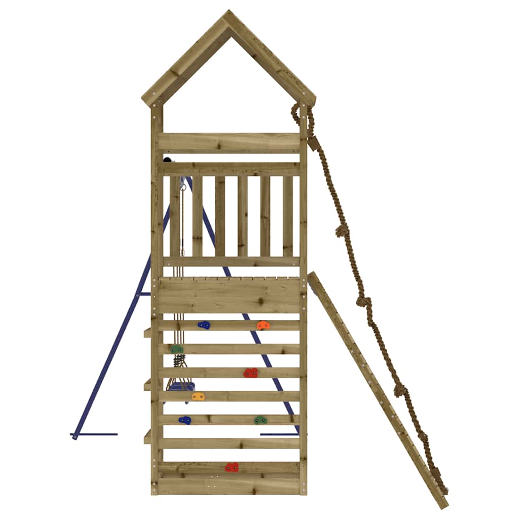 Spielturm Massivholz Kiefer