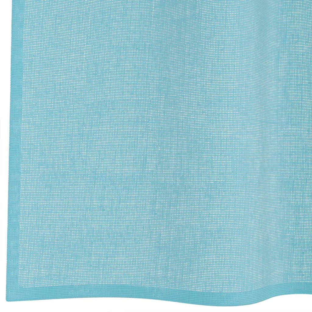 Voile Vorhänge mit Ösen 2 Stk. Apfelgrün 140x140 cm
