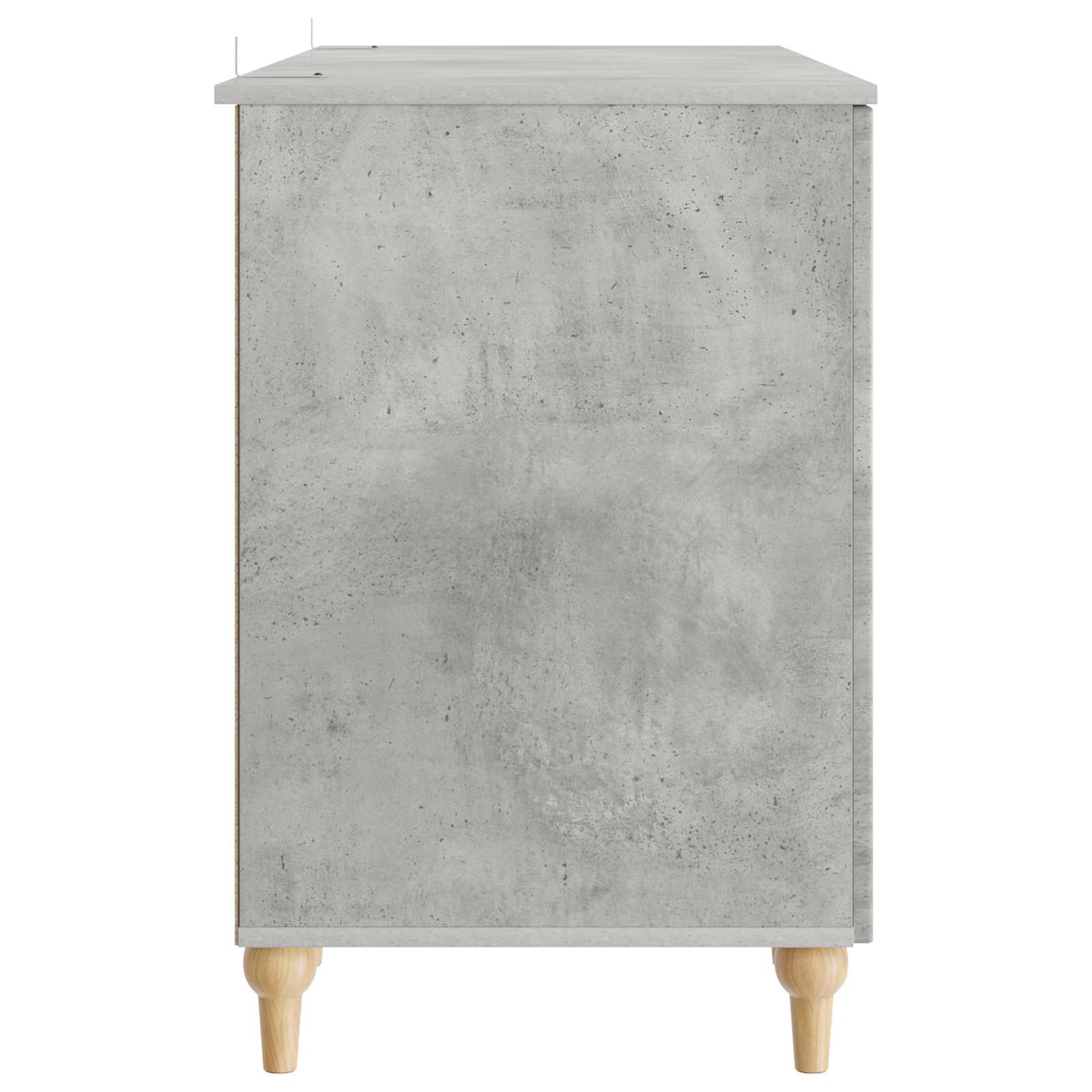 Schreibtisch mit Regal Schwarz 142,5 x 50 x 75 cm Holzwerkstoff