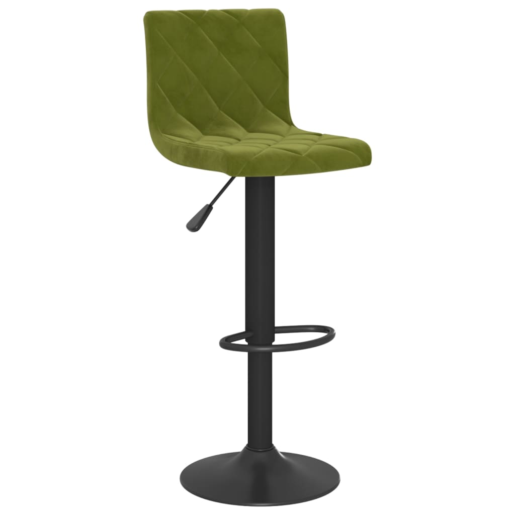 Barhocker 2 Stk. Creme Samt