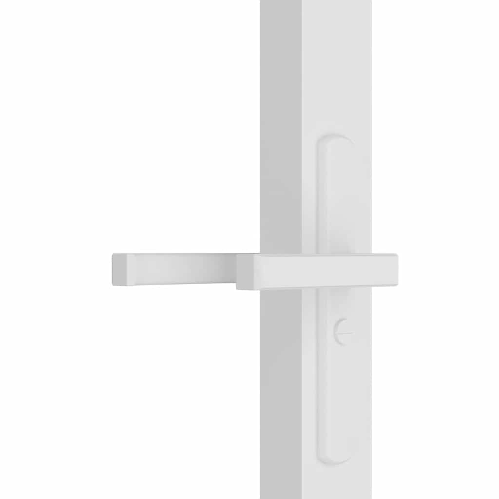 Innentür ESG Glas und Aluminium 76x201,5 cm Schwarz