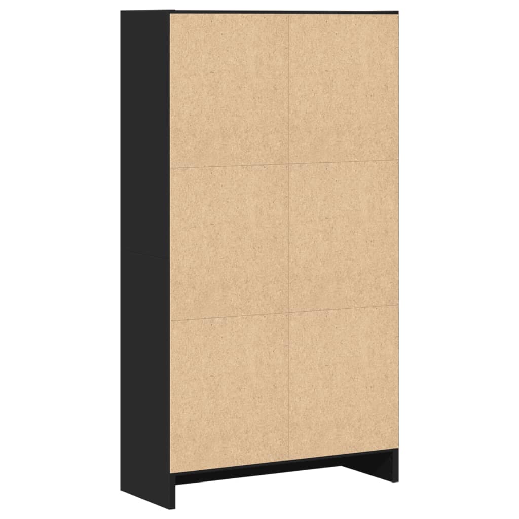 Bücherregal Weiß 40x24x75 cm Holzwerkstoff