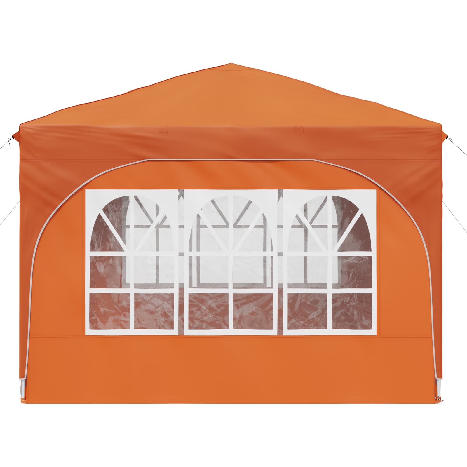Pop-up Partyzelt 290 x 290 x 245 cm Creme