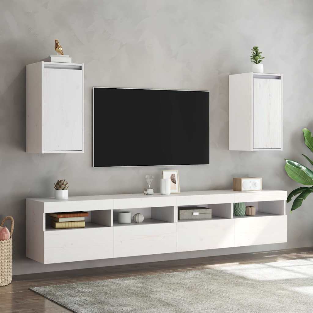 Wandschrank 30x30x60 cm Massivholz Kiefer
