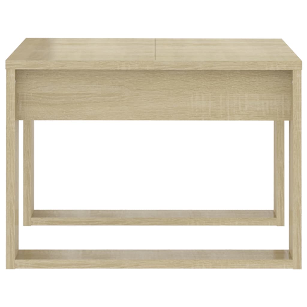 Beistelltisch Weiß 50x50x35 cm Holzwerkstoff