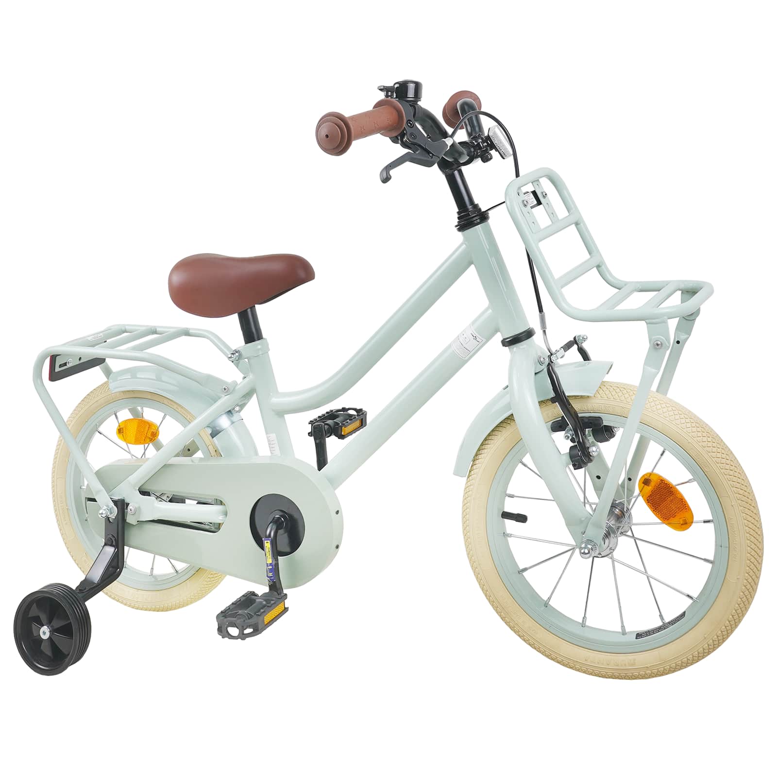Kinderfahrrad 12 Zoll für 2-4 Jahre alt Hellrosa