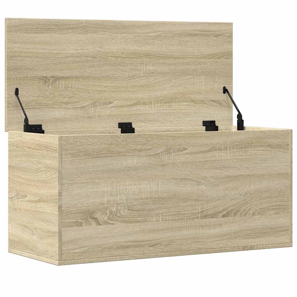 Aufbewahrungstruhe Weiß 84x42x46 cm Holzwerkstoff