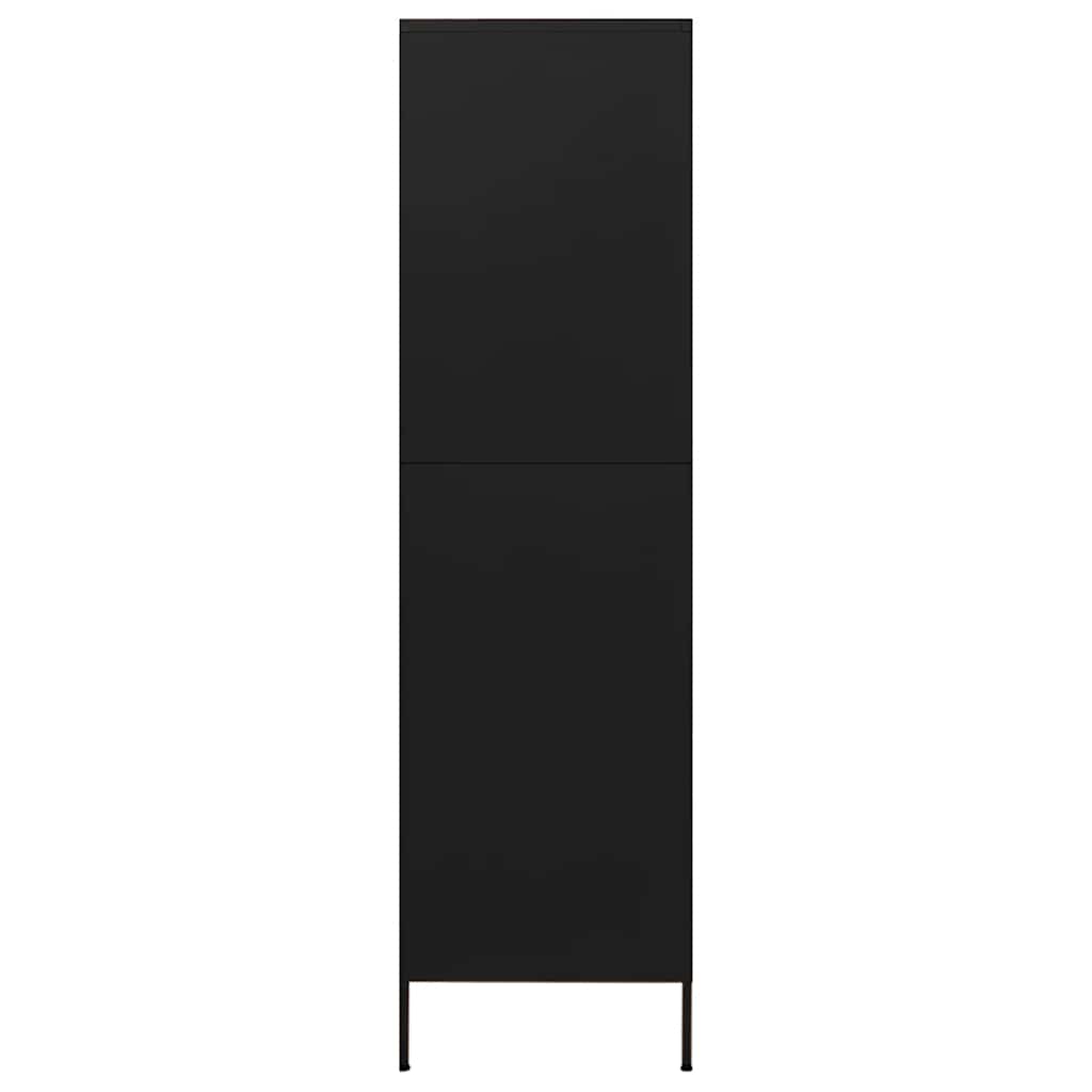 Kleiderschrank Olivgrün 90x50x180 cm Stahl