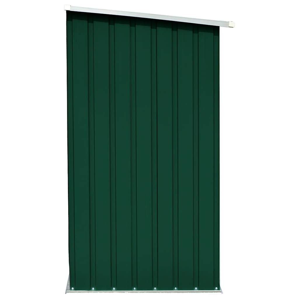 Brennholzlager Verzinkter Stahl 163 x 83 x 154 cm Grau