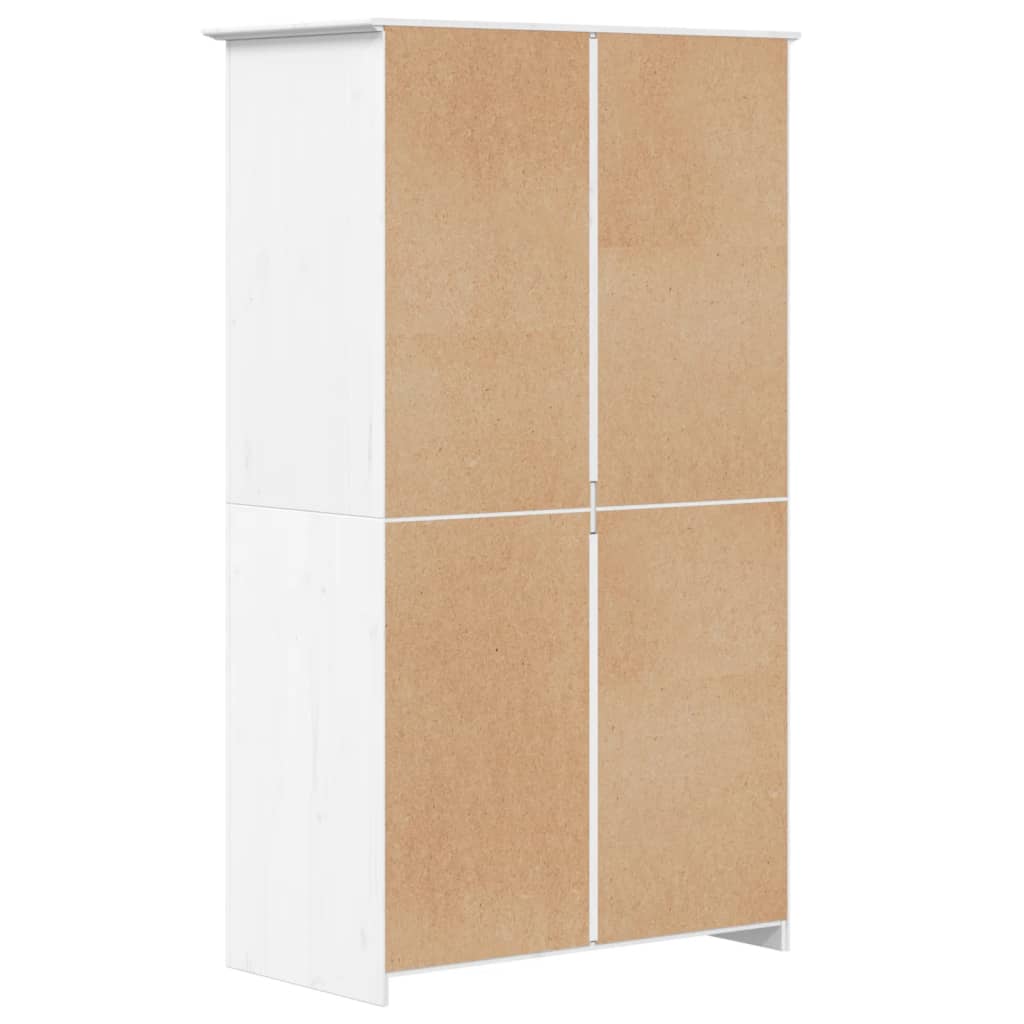 Kleiderschrank BODO Honigbraun 53,5 x 99 x 173 cm Holzwerkstoff