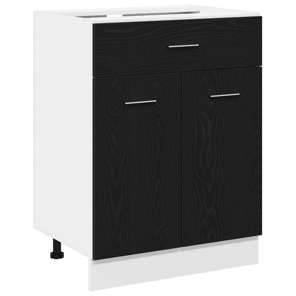 Unterschrank Lyon Weiß 60x46x81,5 cm Holzwerkstoff