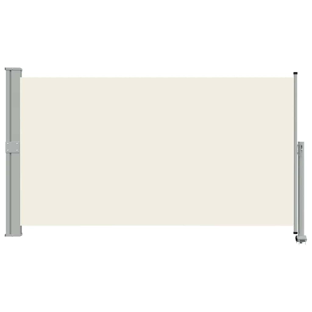 Seitenmarkise 60 x 300 cm 100% Polyester Eisen Stahl