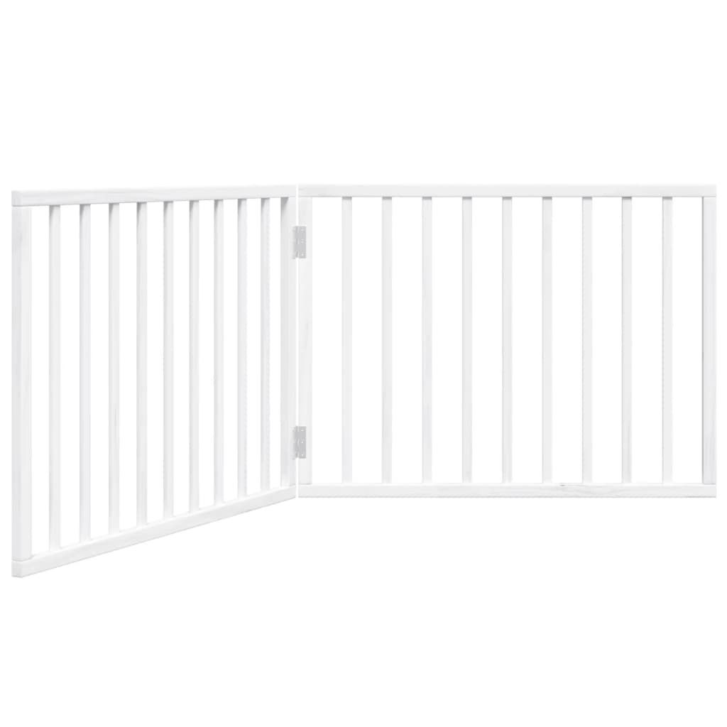 Hundegitter Faltbar 3 Paneele 150 cm Pappelholz