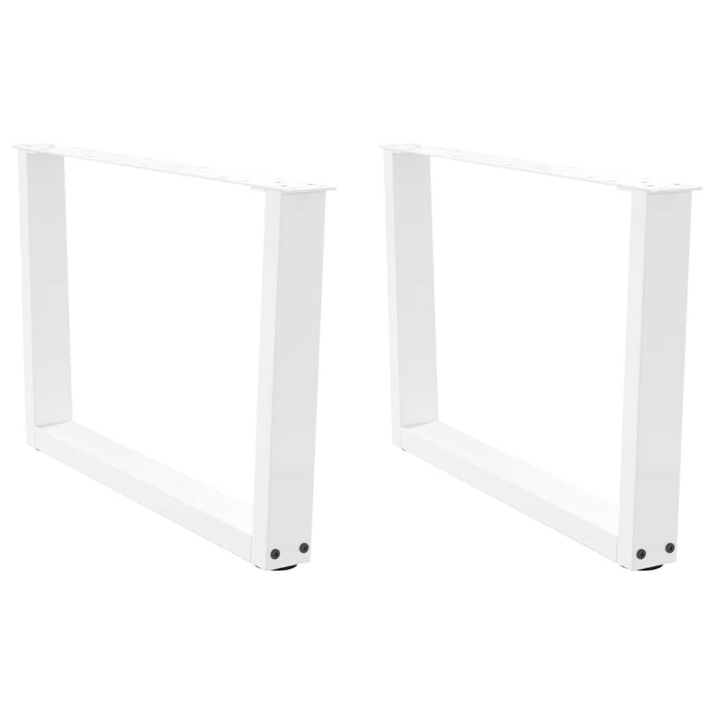 Couchtischbeine V-Form 2 Stück Schwarz 30x(30-31,3) cm Stahl