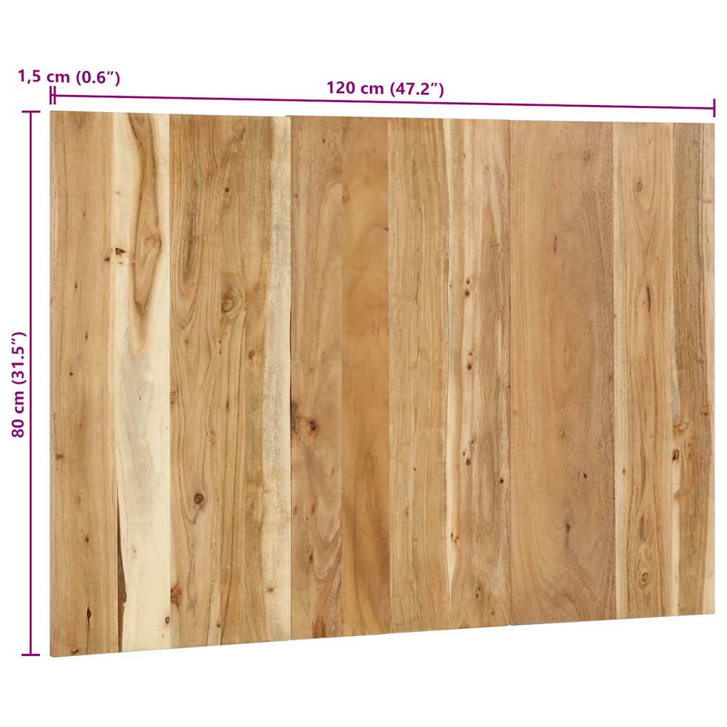 Kopfteil Mehrfarbig 160 cm Massivholz Altholz