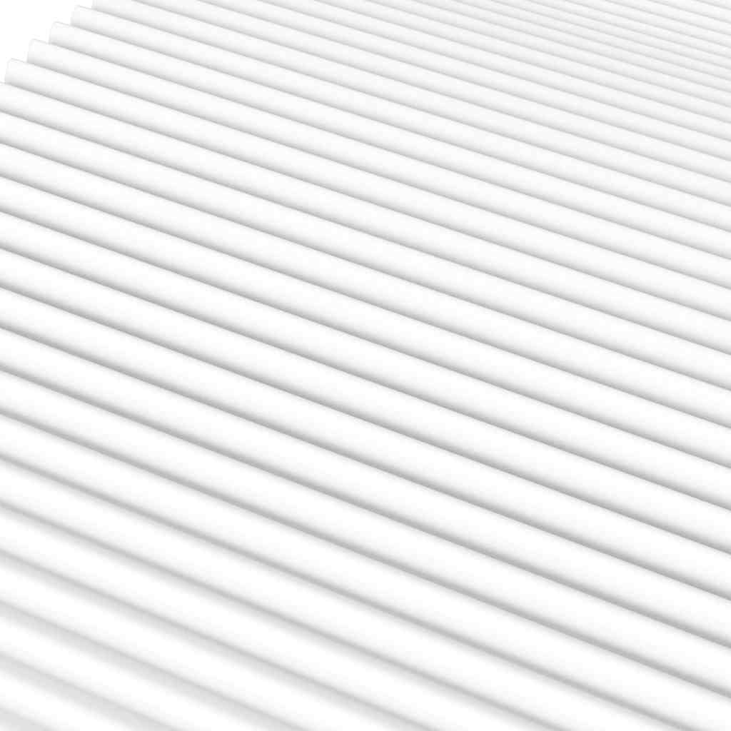 Schaumstoffmatratze Weiß 80x200 cm Härtegrad H2 H3