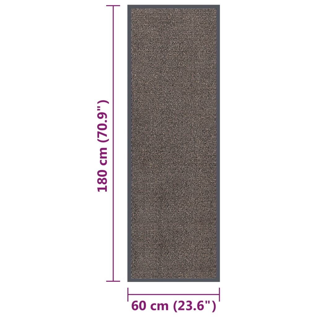Schmutzfangmatte Rechteckig Getuftet 40x60 cm Anthrazit