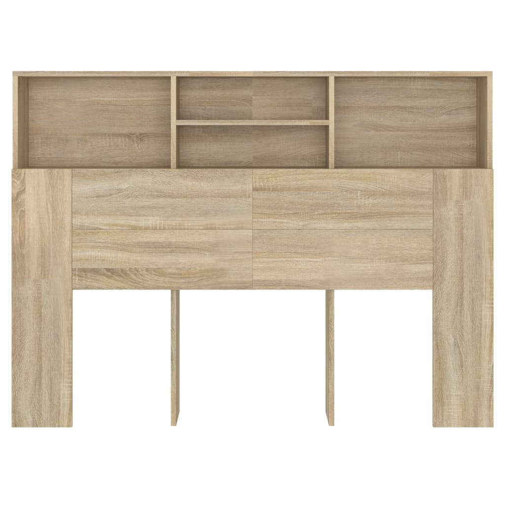 Bett-Kopfteil mit Ablagen Weiß 100x19x103,5 cm