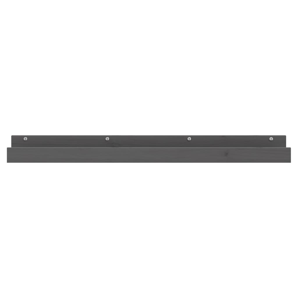 Wandregale 2 Stk. 50x12x9 cm Massivholz Kiefer