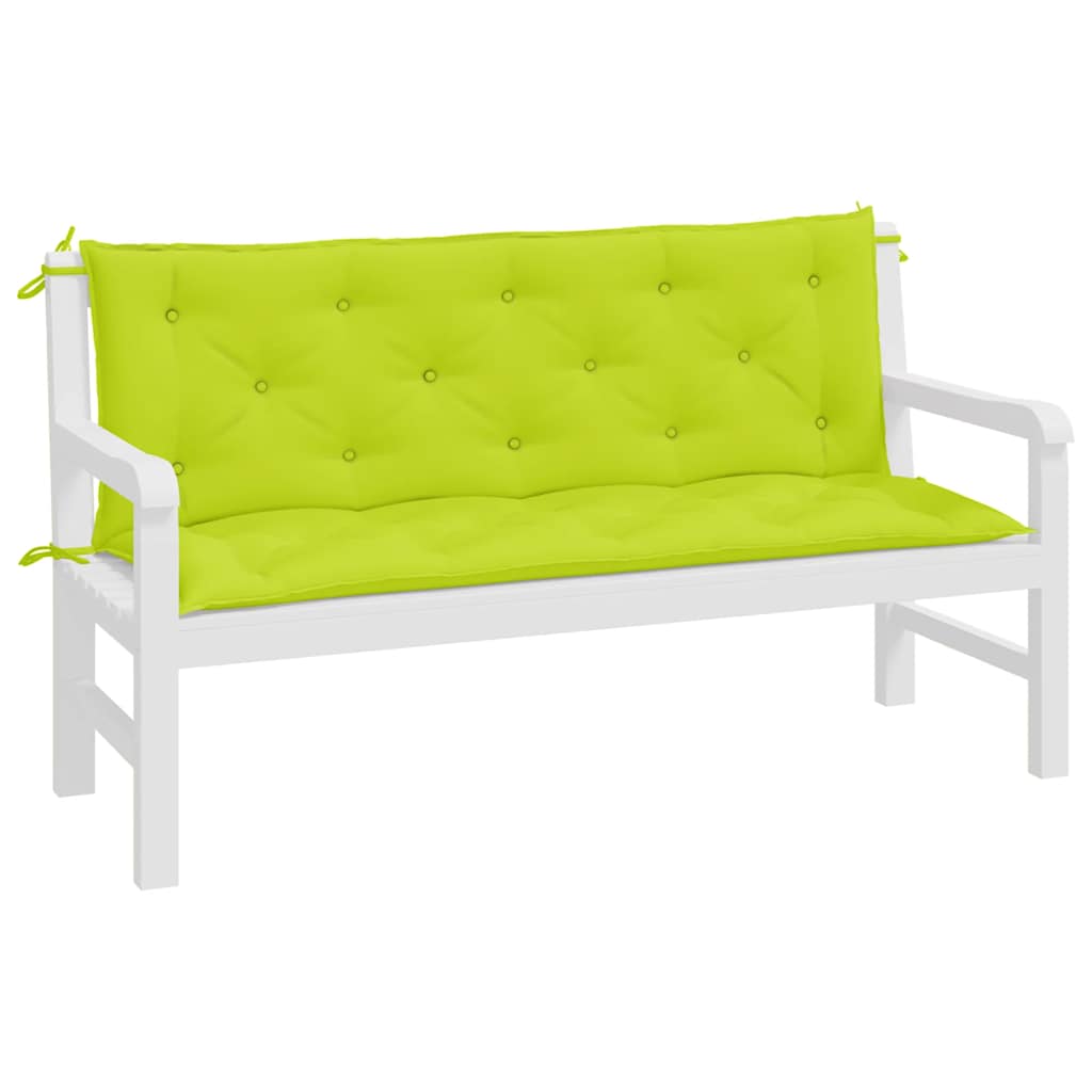 Gartenbank-Auflagen 2 Stk. Königsblau 100x50x7 cm Oxford-Gewebe