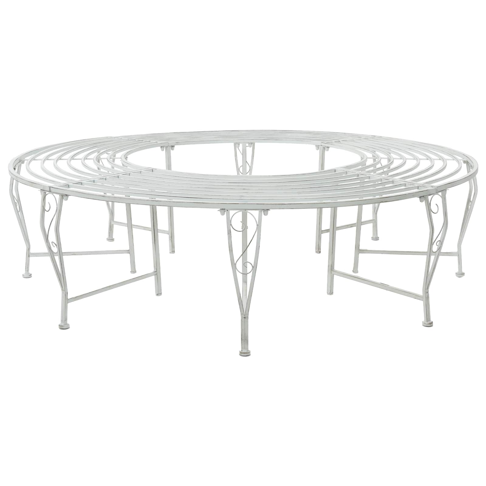 Baumbank 160 cm Stahl