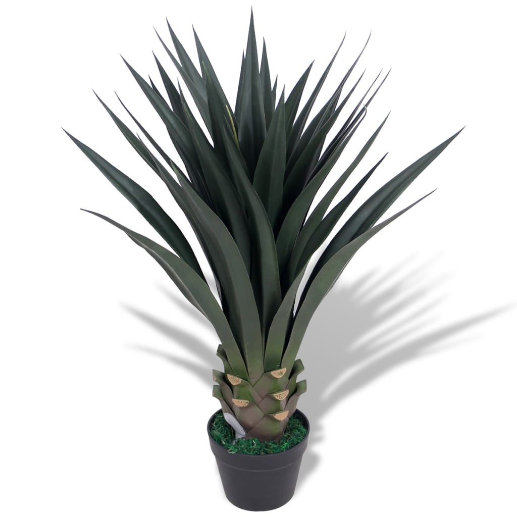 Künstliche Taro Pflanze mit Topf 85 cm Grün
