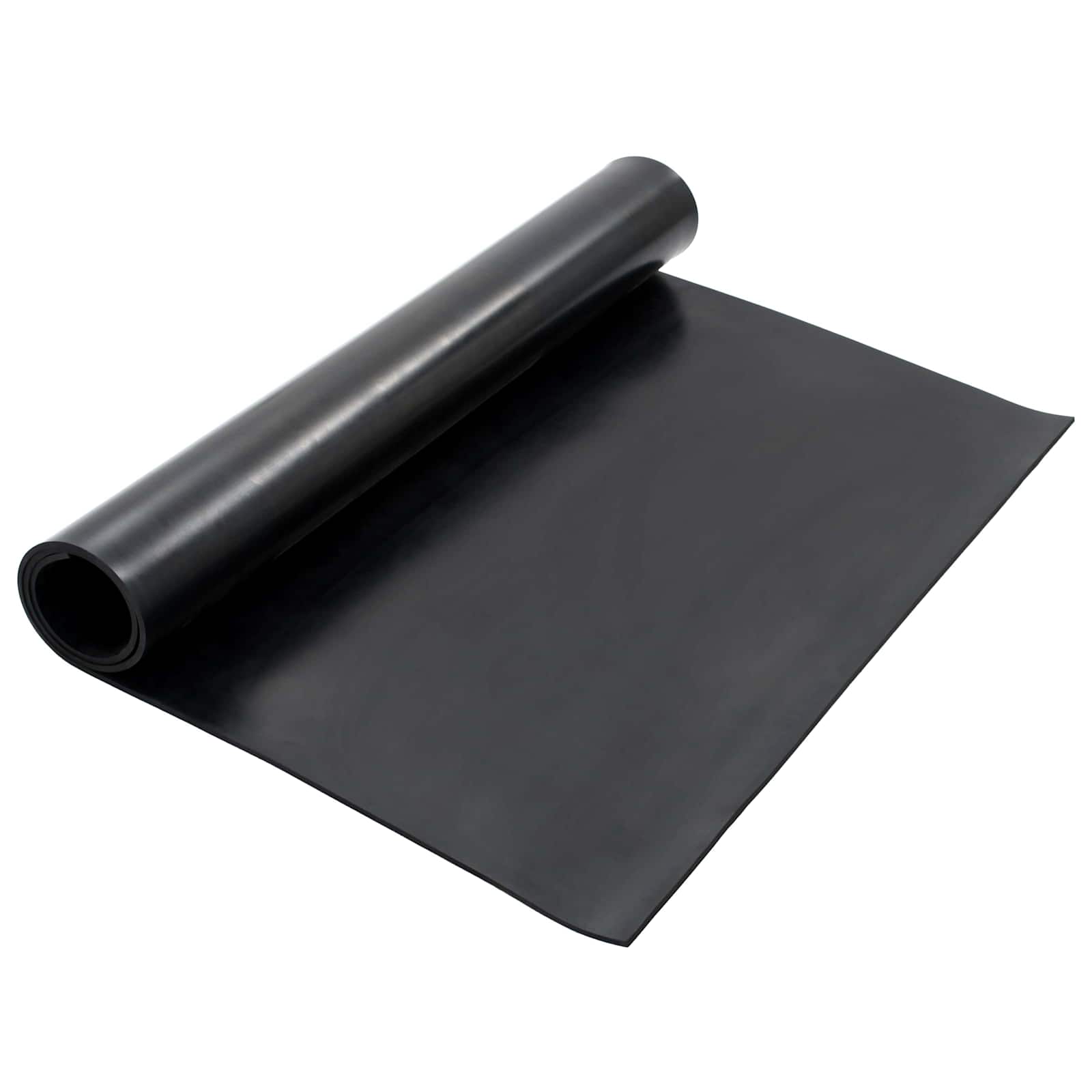 Bodenbelag Schwarz 1,2 x 2 m Gummi