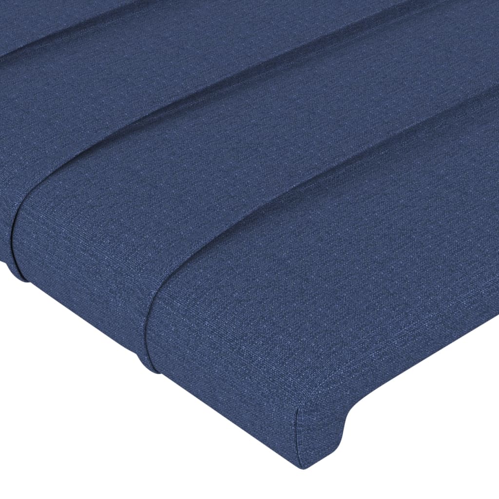 Kopfteil Hellgrau 80x5x118/128 cm Stoff