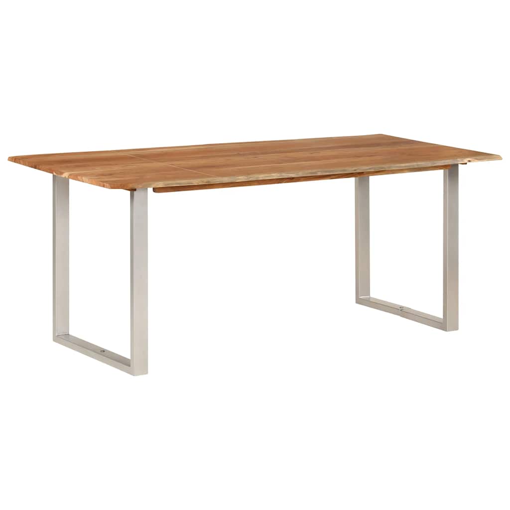 Esstisch 154x80x76 cm Massivholz Akazie