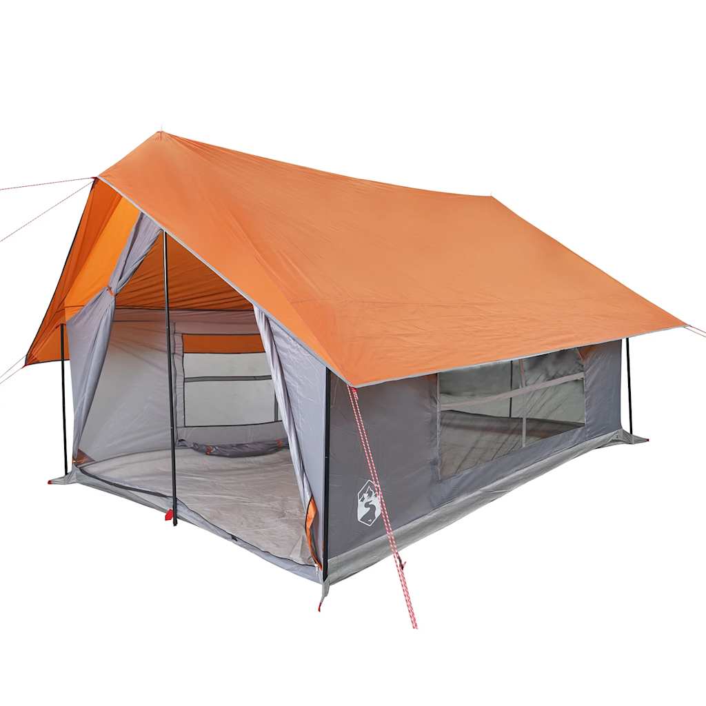 Campingzelt 5 Personen Grün Wasserdicht