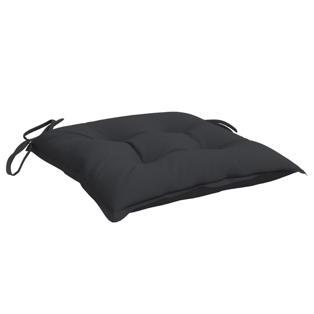 Stuhlkissen 4 Stk. Hellblau 40x40x7 cm Oxford-Gewebe