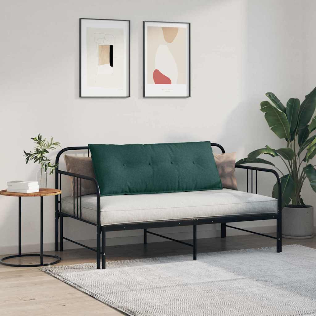 Rückenkissen Hellgrau 50 x 19 x 45 cm Stoff