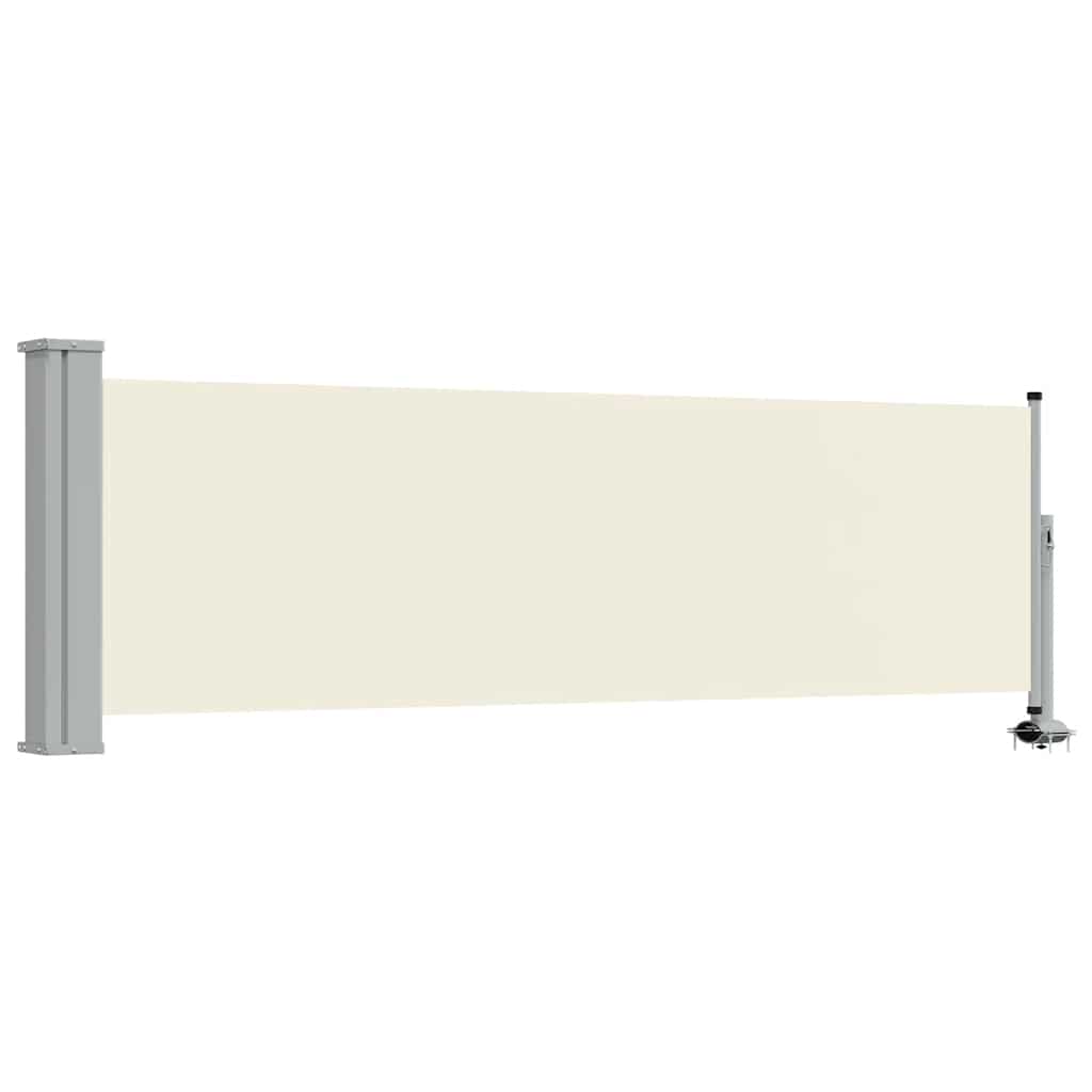 Seitenmarkise 60 x 300 cm 100% Polyester Eisen Stahl